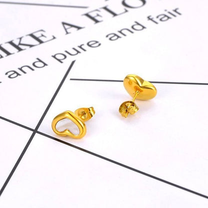 Stud Earring | STE069 | White Love