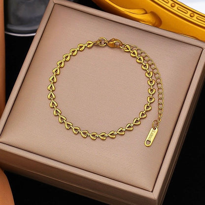 Chain Bracelet | SSCB094 | Heart Charm
