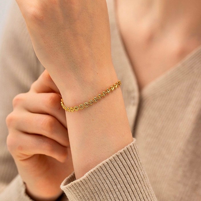 Chain Bracelet | SSCB094 | Heart Charm