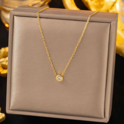Necklace | SN105 | Simple Stone I