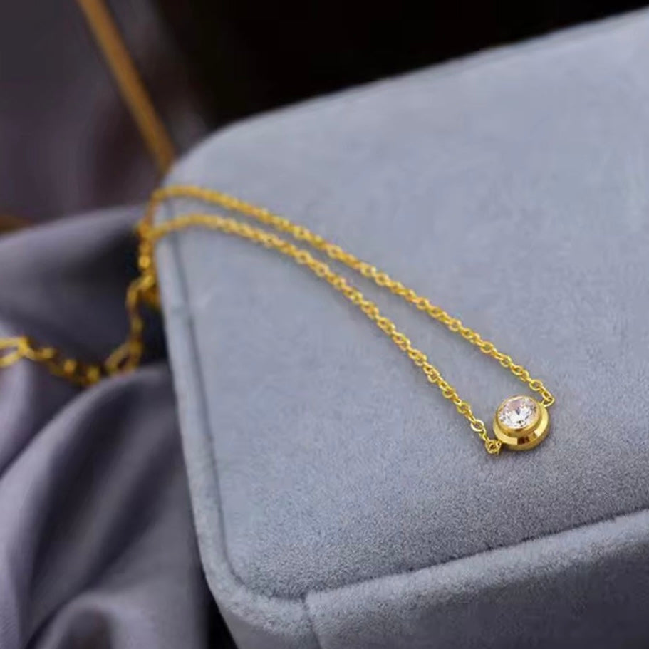 Necklace | SN105 | Simple Stone I