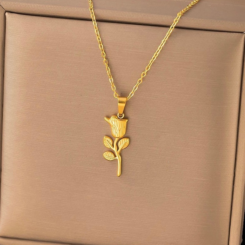 Necklace | SN147 | Just a Rose