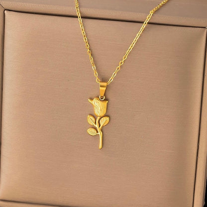 Necklace | SN147 | Just a Rose