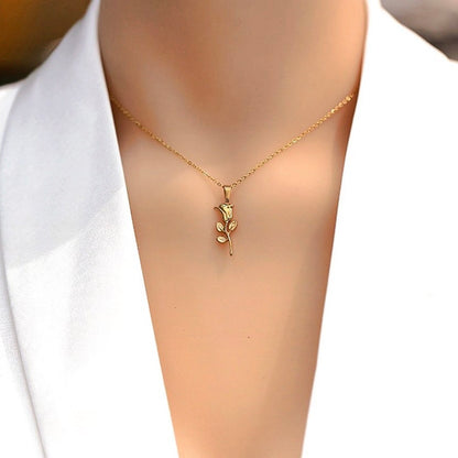 Necklace | SN147 | Just a Rose