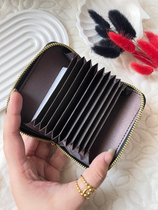 11 Card Slot Wallet : Coffee