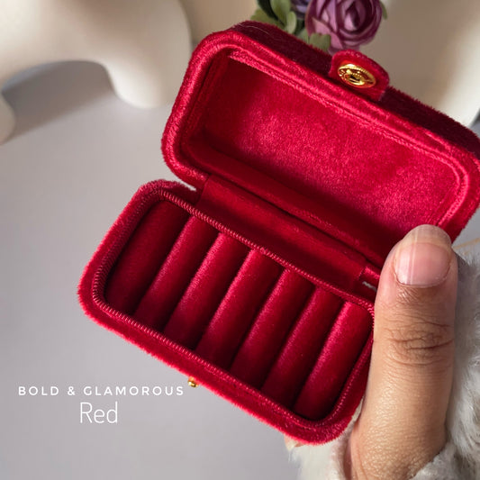 Mini Ring Box | MRB02 | Red