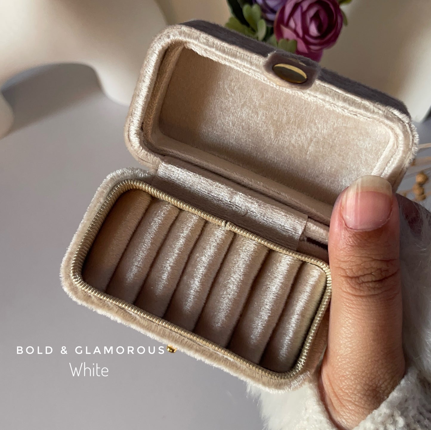 Mini Ring Box | MRB02 | White