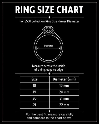 SS Finger Ring | SS01 | Thin Band