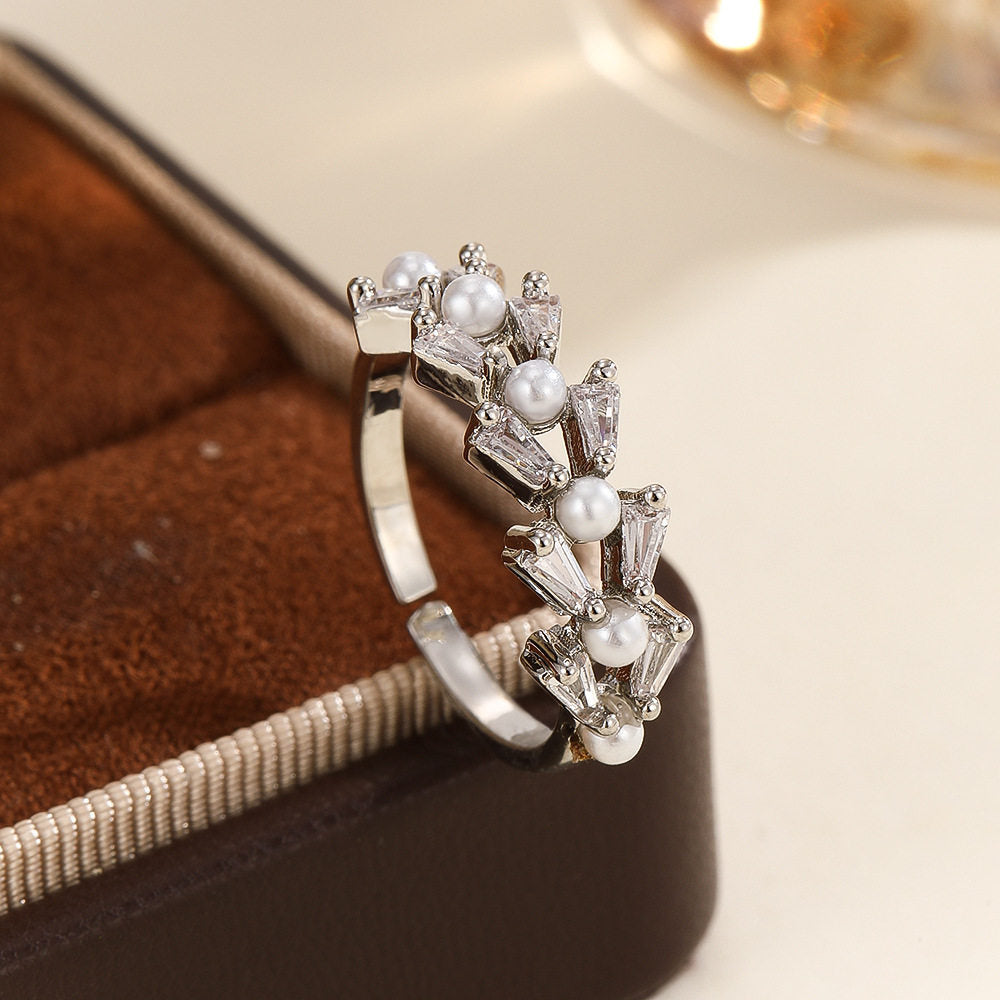 Zircon Ring | SR313 | Silver