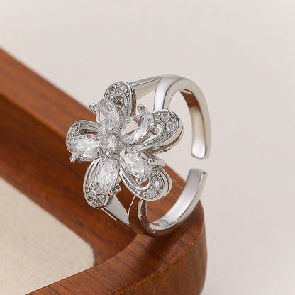 Zircon Ring | SR317 | Silver