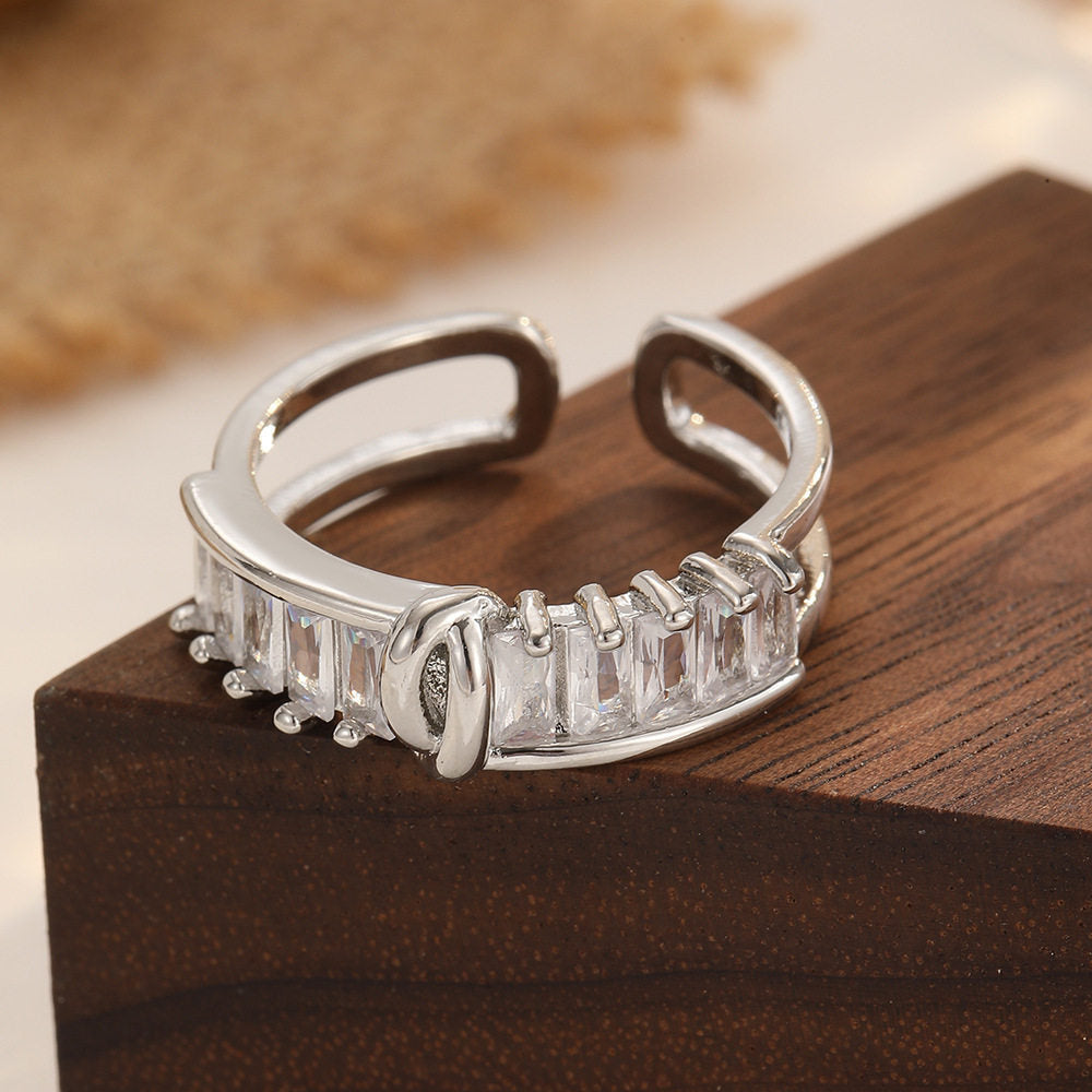 Zircon Ring | SR312 | Silver