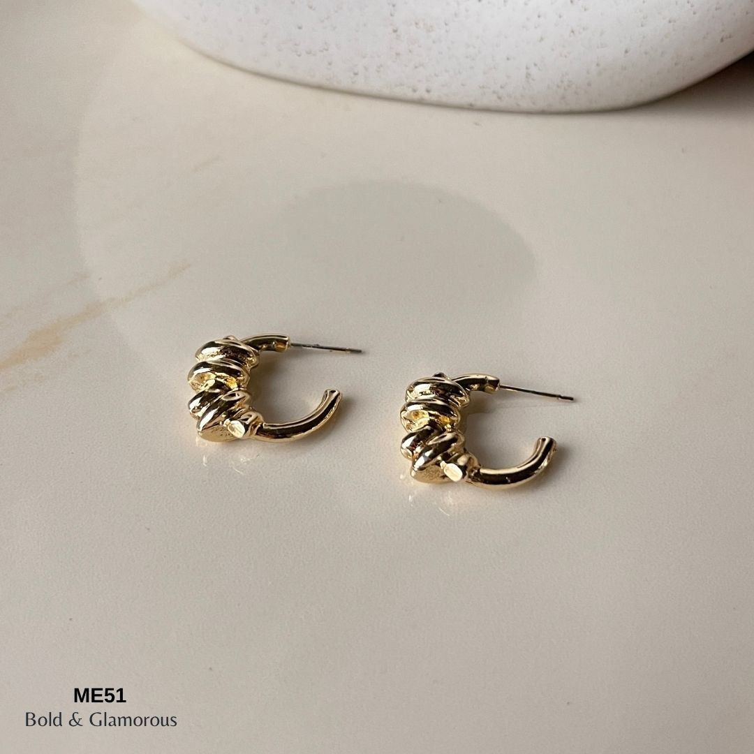 Half Hoop Earring | ME51 | Fiora