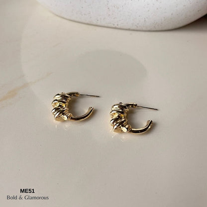 Half Hoop Earring | ME51 | Fiora