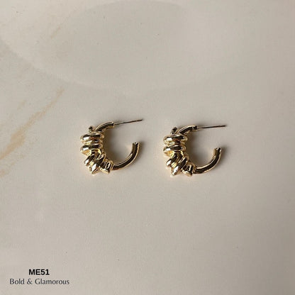 Half Hoop Earring | ME51 | Fiora