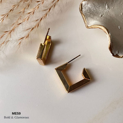 Square Earring | ME59 | Hera