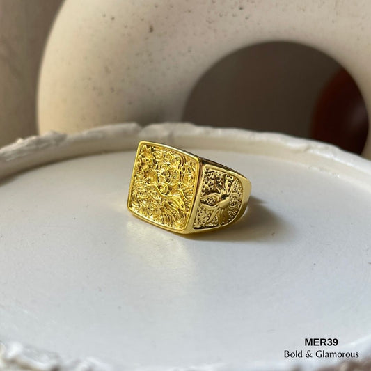 Vintage Ring | MER39 | Gold