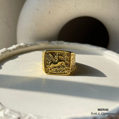 Vintage Ring | MER40 | Gold