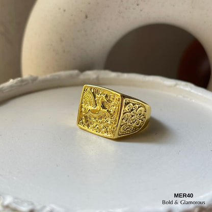 Vintage Ring | MER40 | Gold