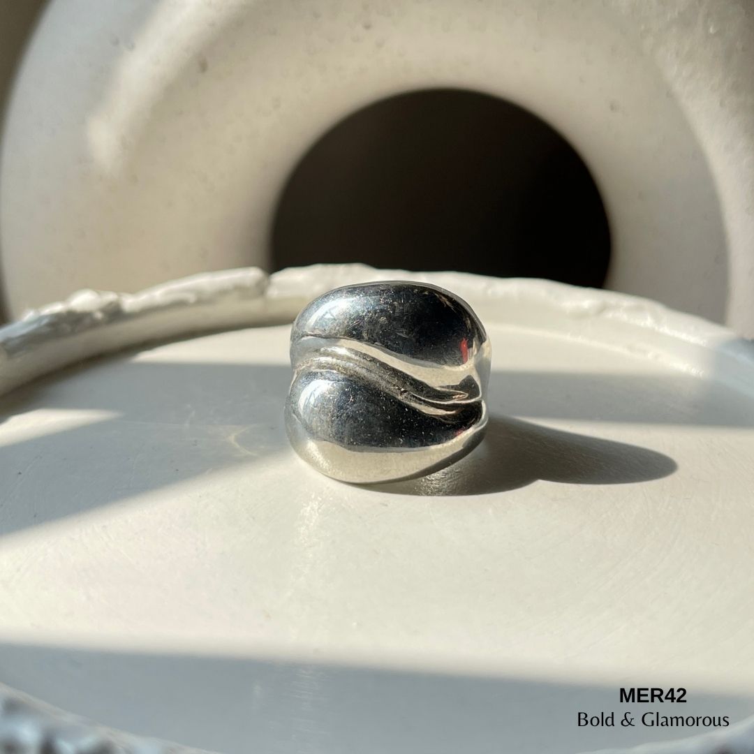 Chunky Ring | MER42 | Silver