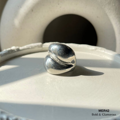 Chunky Ring | MER42 | Silver