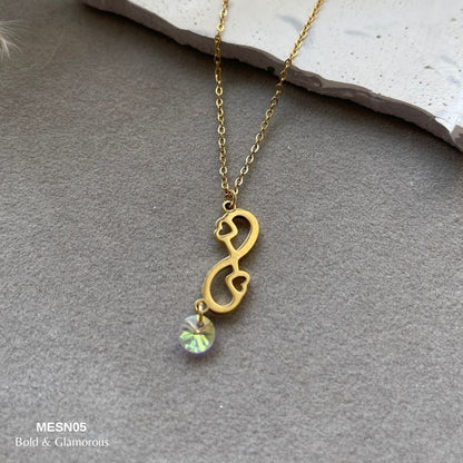 Necklace | MESN05 | Infinity Heart