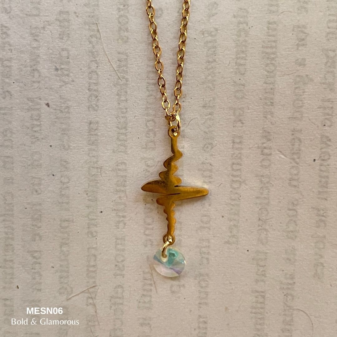 Necklace | MESN06 | Heartbeat Stone