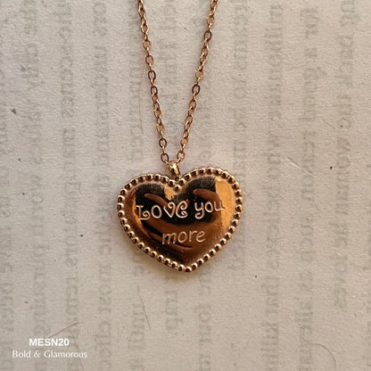 Necklace | MESN20 | Love You More