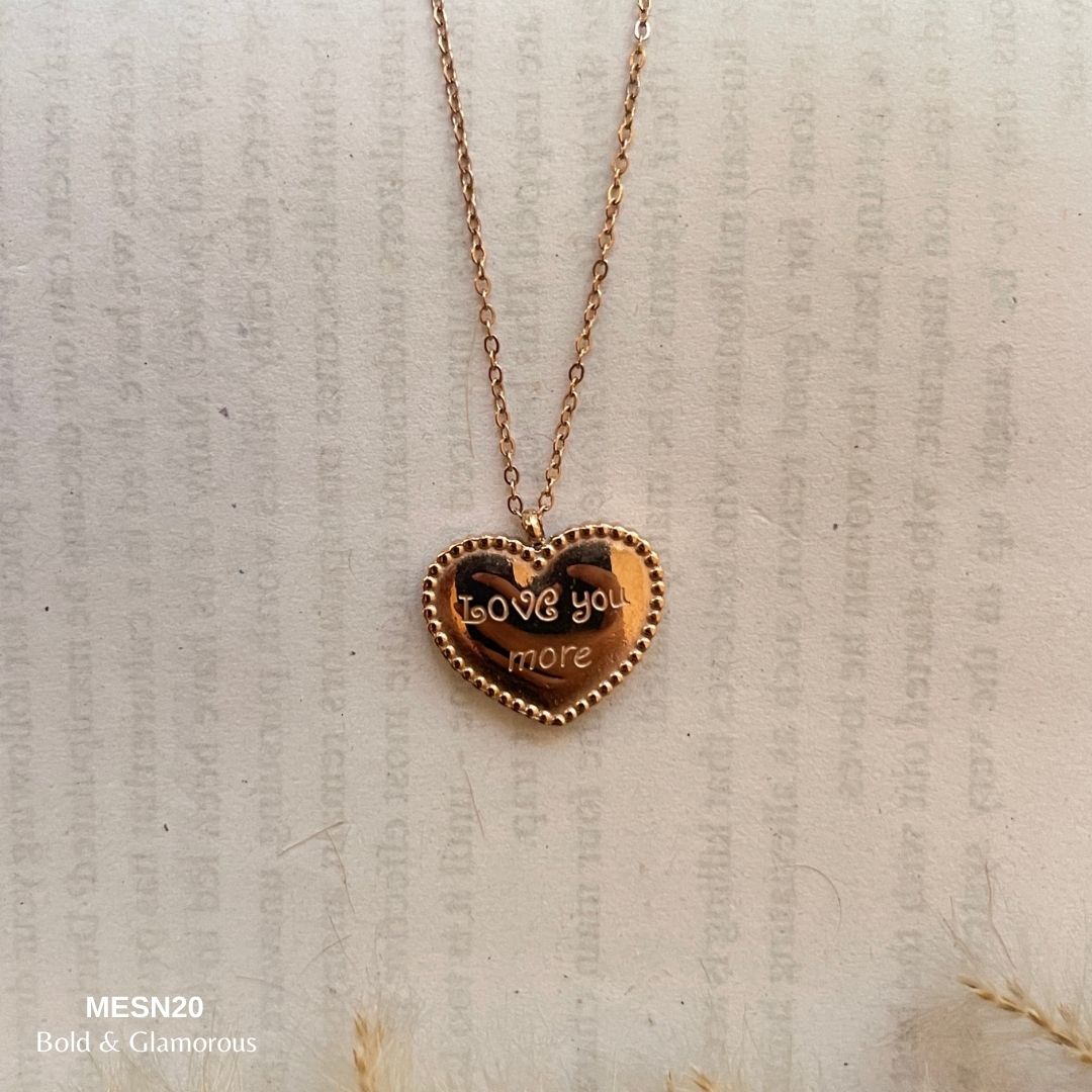 Necklace | MESN20 | Love You More