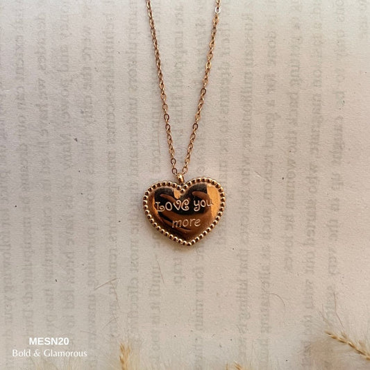 Necklace | MESN20 | Love You More
