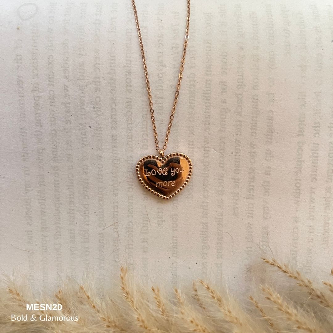 Necklace | MESN20 | Love You More
