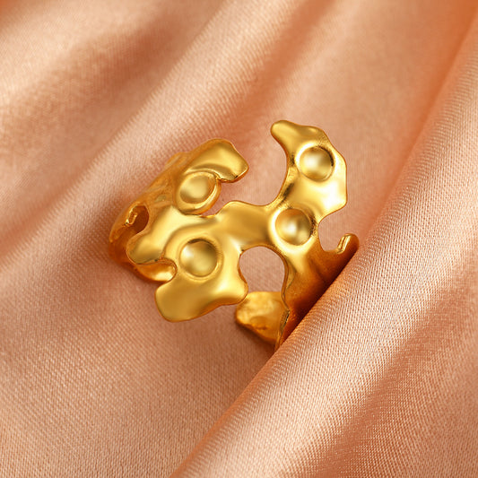 Statement Ring | SR221 | Gold