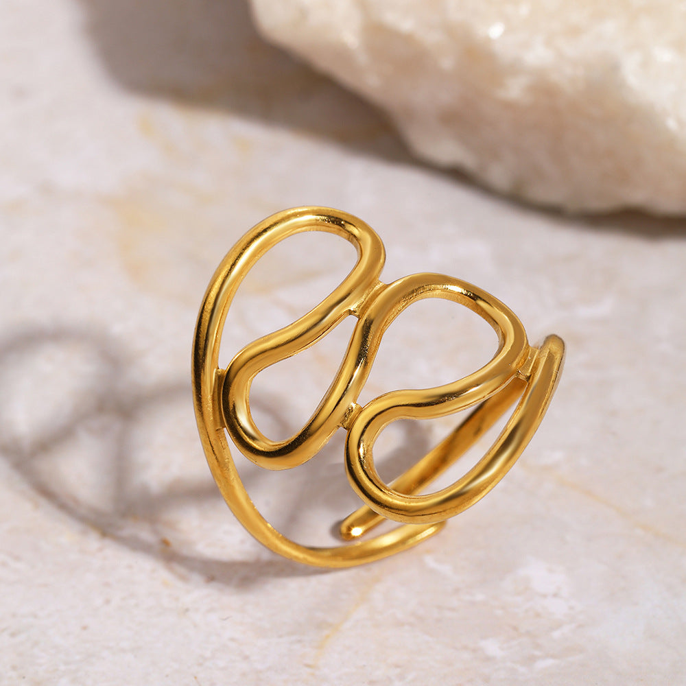 Statement Ring | SR214 | Gold