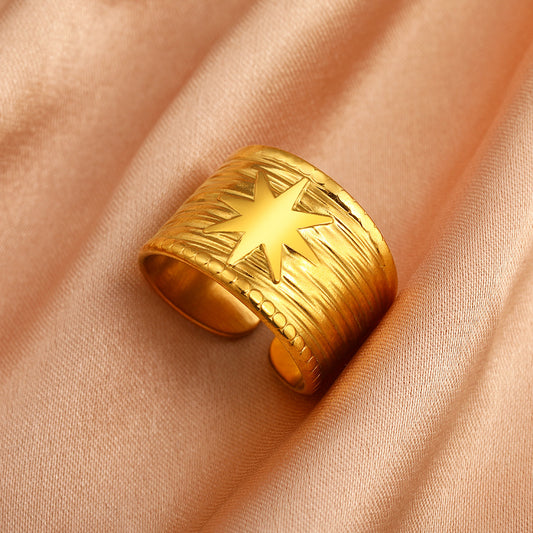 Statement Ring | SR224 | Gold