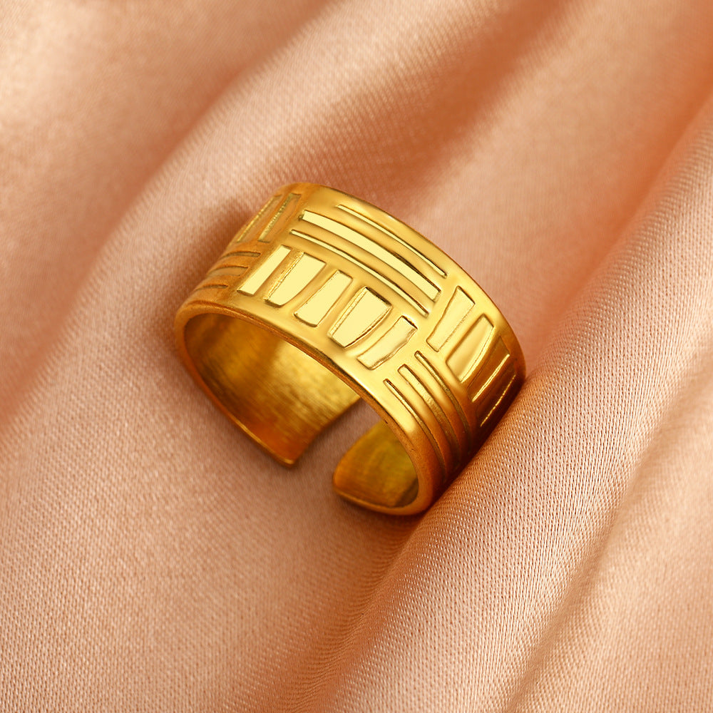 Statement Ring | SR223 | Gold