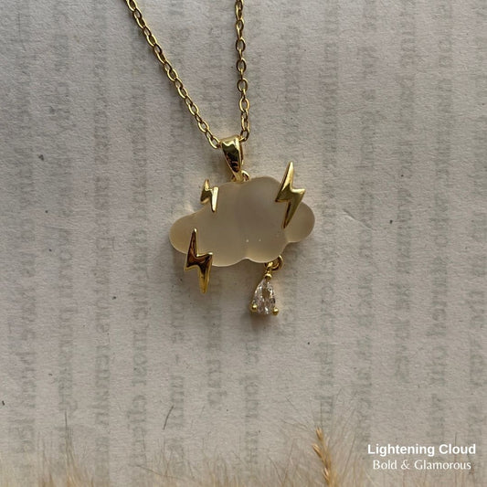 Necklace | SN101 | Lightening Cloud