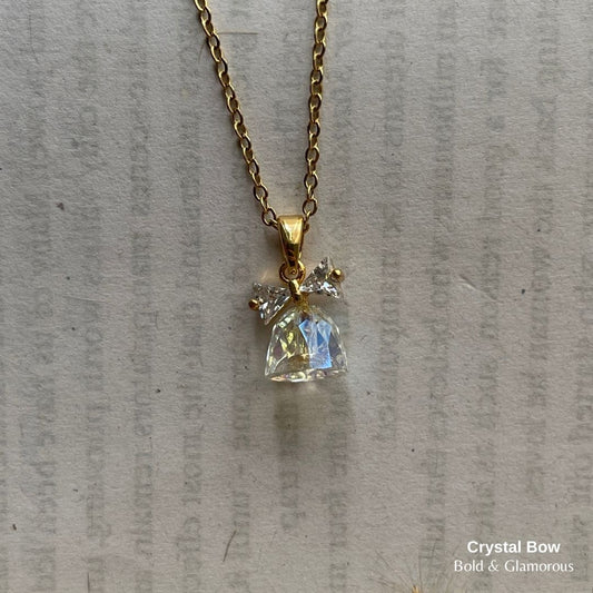 Necklace | SN102 | Crystal Bow