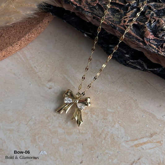 Necklace | SN176 | Bow-06
