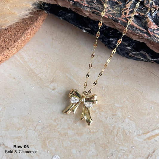 Necklace | SN176 | Bow-06