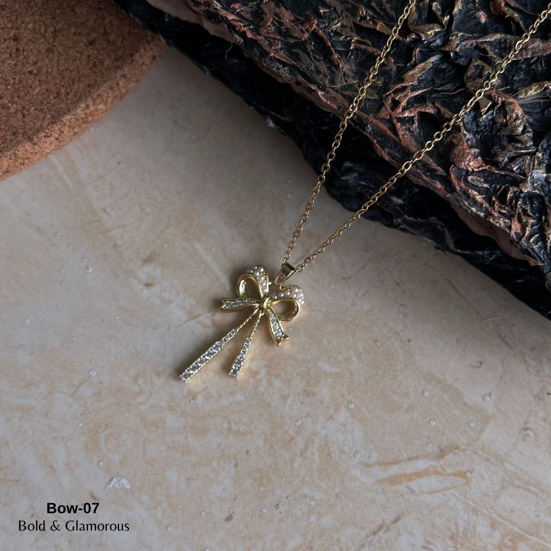 Necklace | SN177 | Bow-07