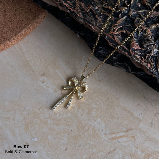 Necklace | SN177 | Bow-07