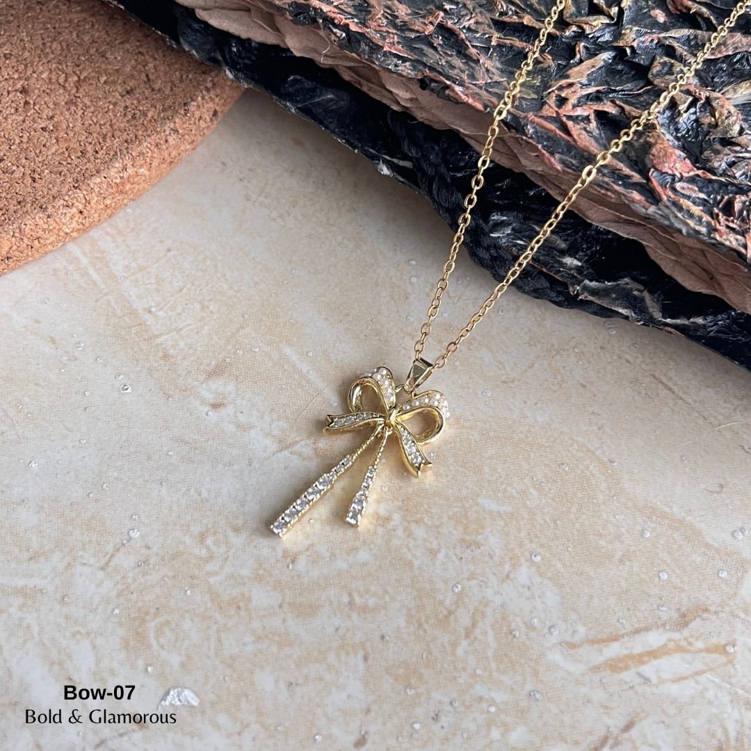 Necklace | SN177 | Bow-07