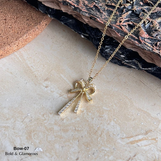 Necklace | SN177 | Bow-07