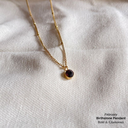 Necklace | SN95 | Birthstone | February