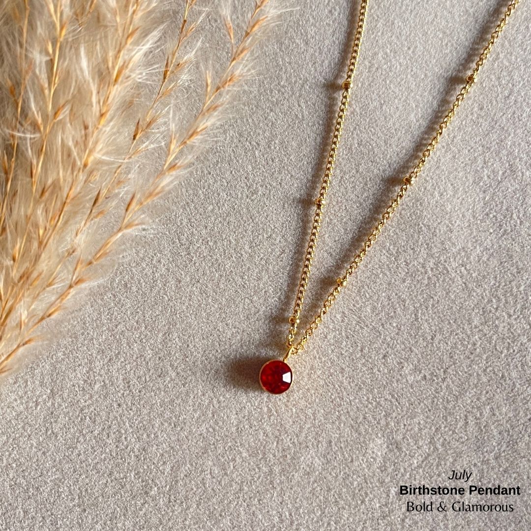 Necklace | SN95 | Birthstone | July