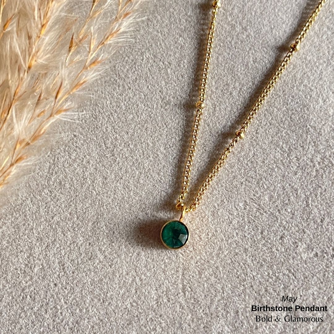 Necklace | SN95 | Birthstone | May
