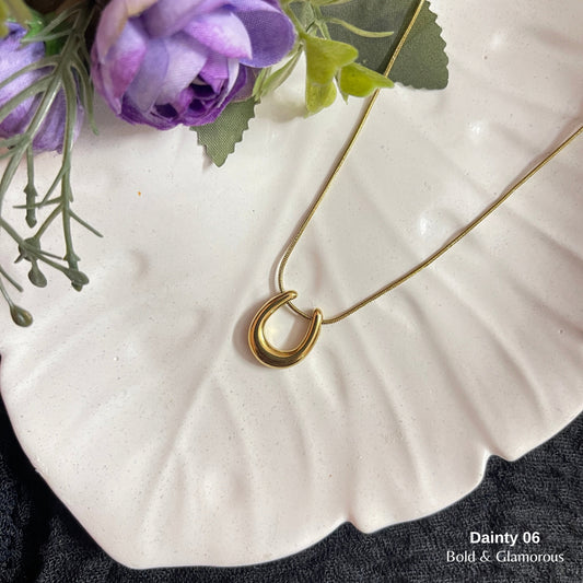 Necklace | SN053 | Dainty 06 Gold
