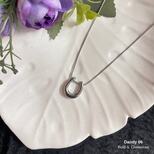 Necklace | SN053 | Dainty 06 Silver