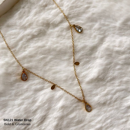 Necklace | SN121 | Water Drop