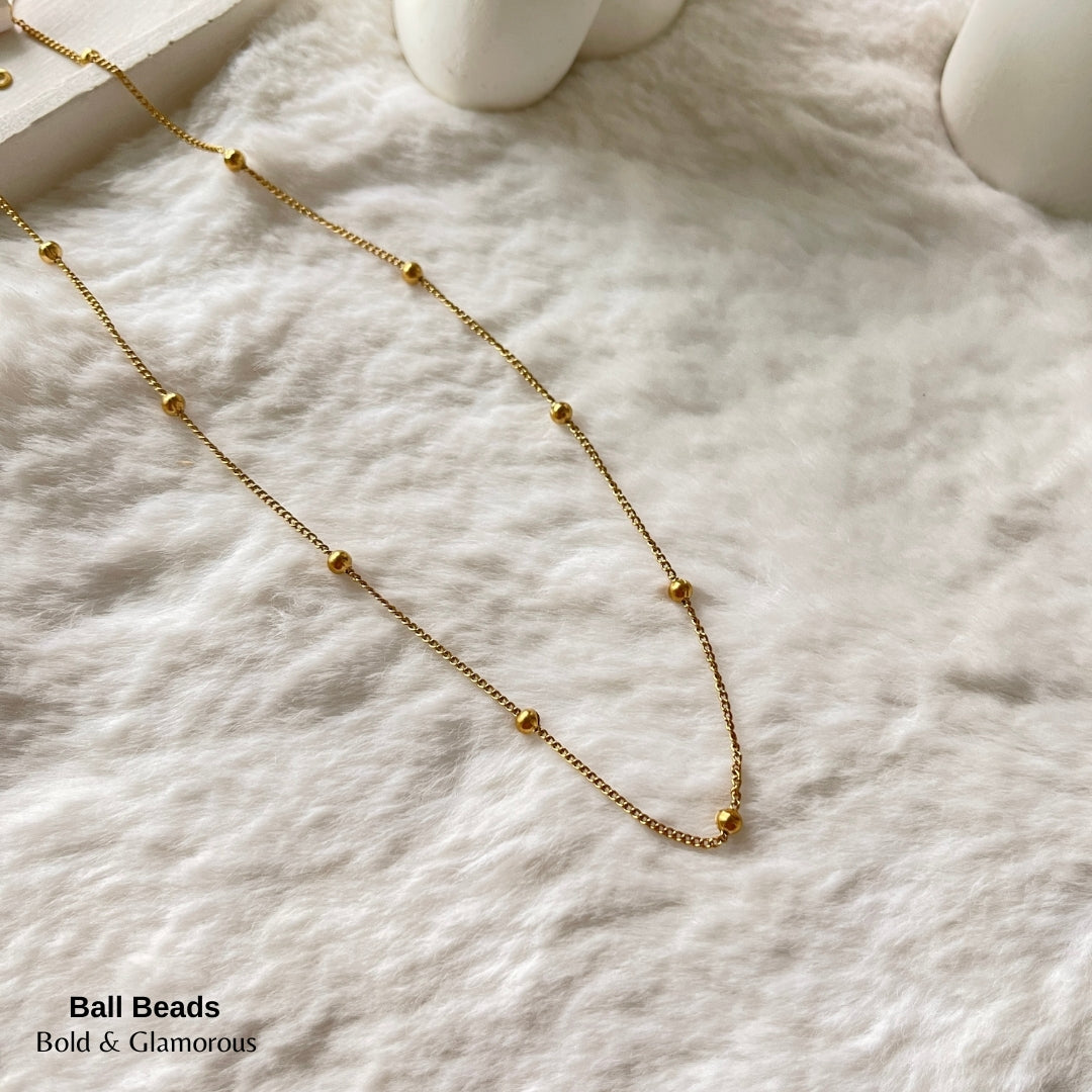 Necklace | SN125 | Ball Beads
