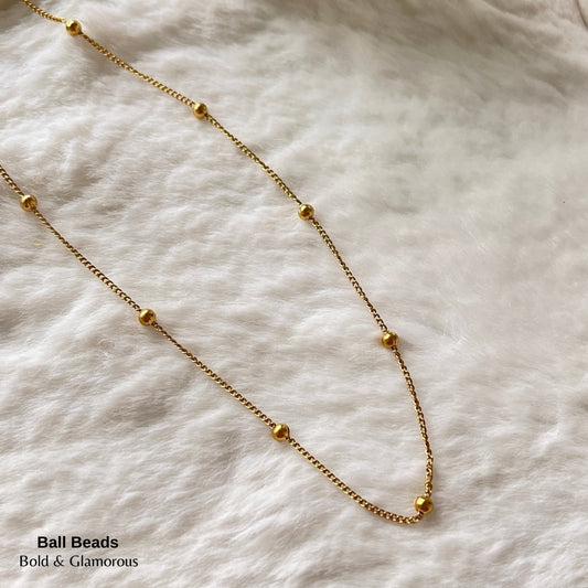 Necklace | SN125 | Ball Beads